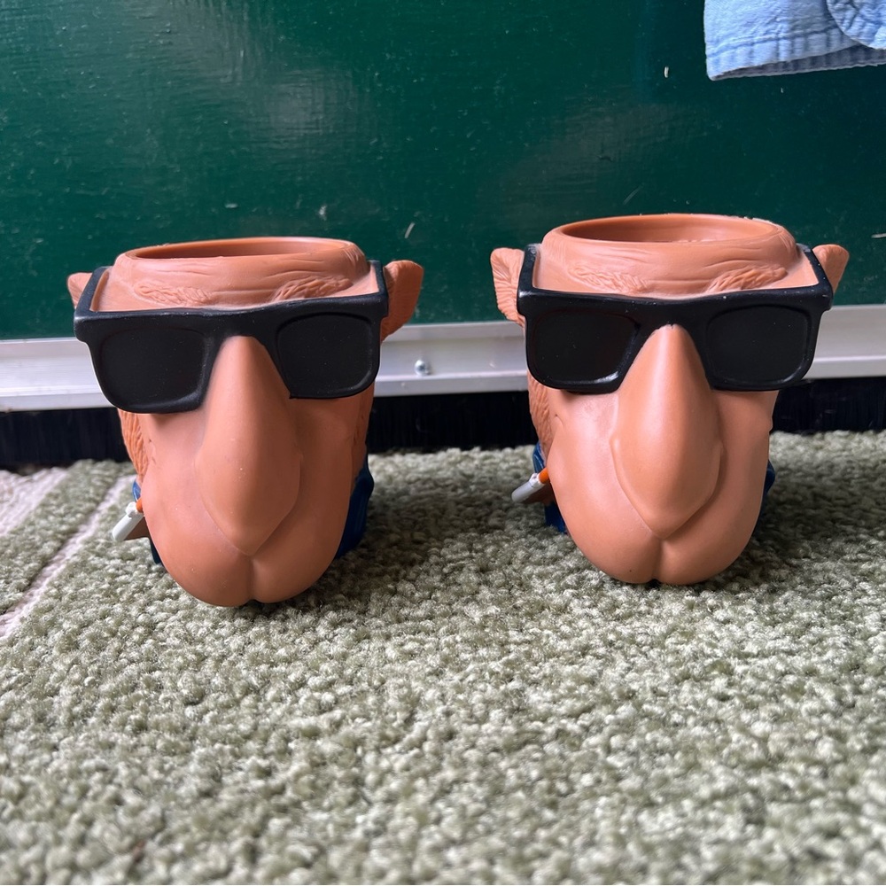 Camel Face Mugs with Sunglasses